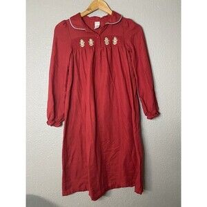 GYMBOREE SMOCKED GINGERBREAD GOWN